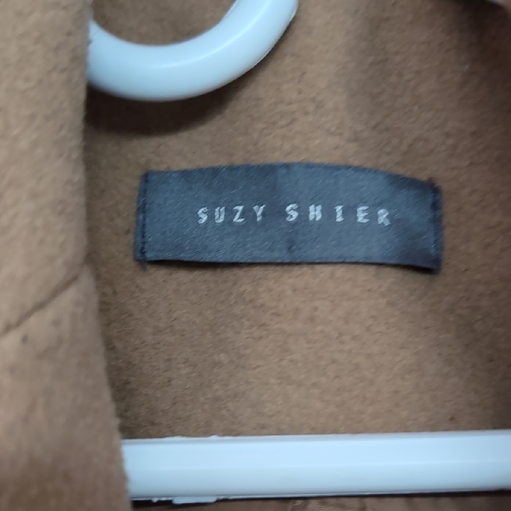 Suzy Shier Tan Coat - Picture 2 of 10